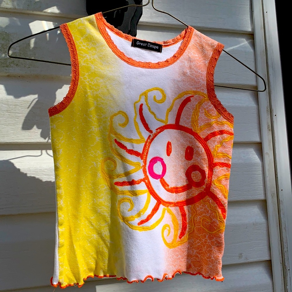 smiley sunshine top | kids | great escape